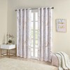 MAYEERTY Grommet Top Printed Marble Metallic Total Blackout Curtain(Only 1 Pc Panel) - 2 of 4
