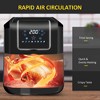 Mojgar Air Fryer, 6.9 Quart Air Fryers Oven with Digital Display, 360° Air Circulation - 2 of 4