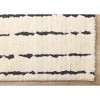 Rug Branch Contemporary Stripes, Tonal/Solid Cream Indoor Area Rug - 4 of 4