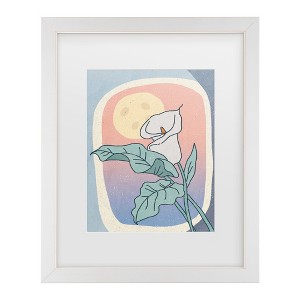 Trademark Fine Art - Aylin Demir  Lily of the Night Matted Framed Art - 1 of 4