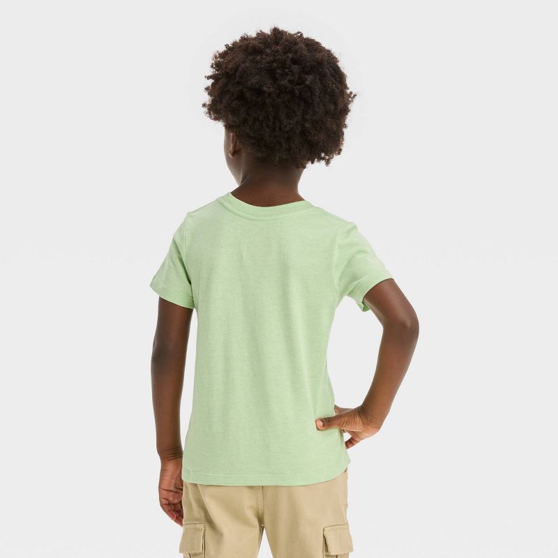 Toddler Boys&#39; Happy Camper Short Sleeve Graphic T-Shirt - Cat &#38; Jack&#8482; Green, 4 of 6