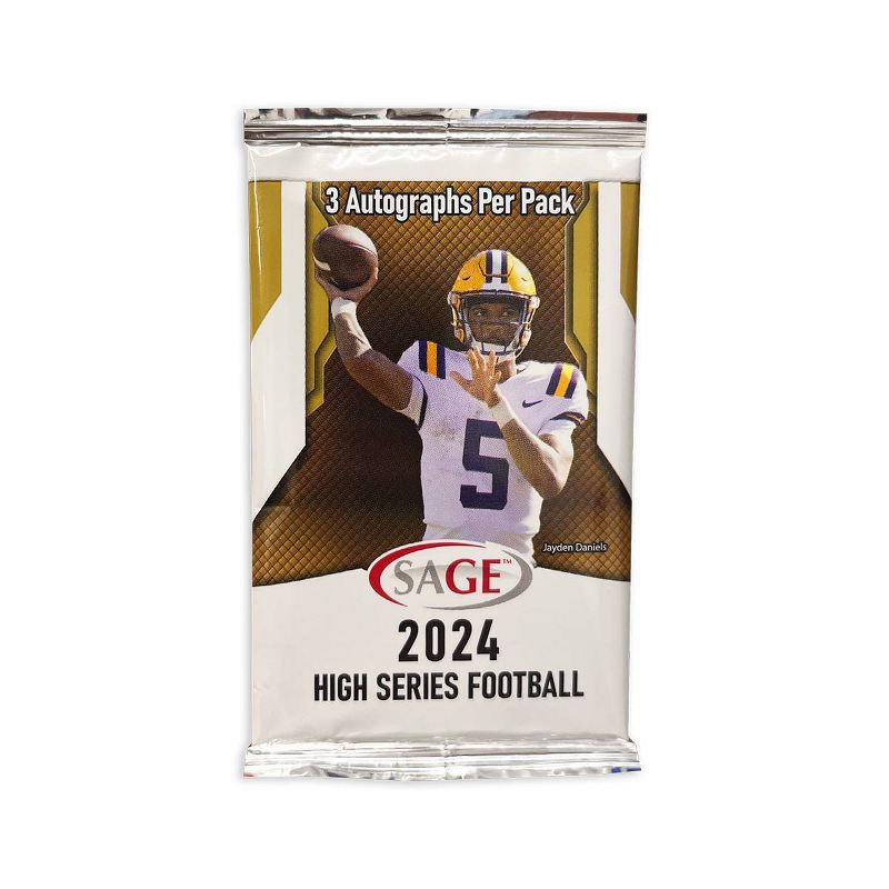 2024 Sage High Series Football Trading Card Blaster Box, 3 of 4