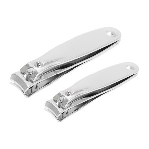 Unique Bargains Reusable Nail Clippers Toenail Clippers 2 Pcs - 1 of 4