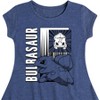 Girls' - Pokémon - Bulbasaur Anime Battle- Youth Girls Fit And Flare Dress Fit & Flair Cap Sleeve Dress - 2 of 3