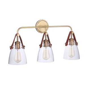 Craftmade Lighting Hagen 3 - Light Vanity in  Vintage Brass - 1 of 1