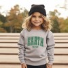 The Juniper Shop Earth Day Varsity Toddler Graphic Sweatshirt - 2 of 2