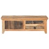 vidaXL Coffee Table 35.4"x19.7"x12.2" Solid Reclaimed Wood - 3 of 4