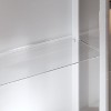 DIY Modern Glass Display Cabinet,Minimalist White Bookcase,Child-safe,Showcasing figurines,for Home Office/Living Room/Small Spaces - 4 of 4