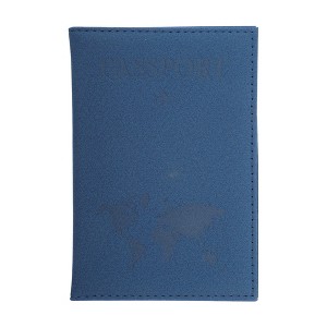 Unique Bargains Frosted Passport Holder 1 Pc - 1 of 4