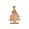 Gallerie II Wood/Gold Tree Figurine - 3 of 3