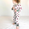 tiny knot co. Newborn, Infant Gender Neutral Buttery Soft Convertible Romper Foldover Mittens & Footies with Grippers TENCEL Modal One Piece Pajamas - 4 of 4