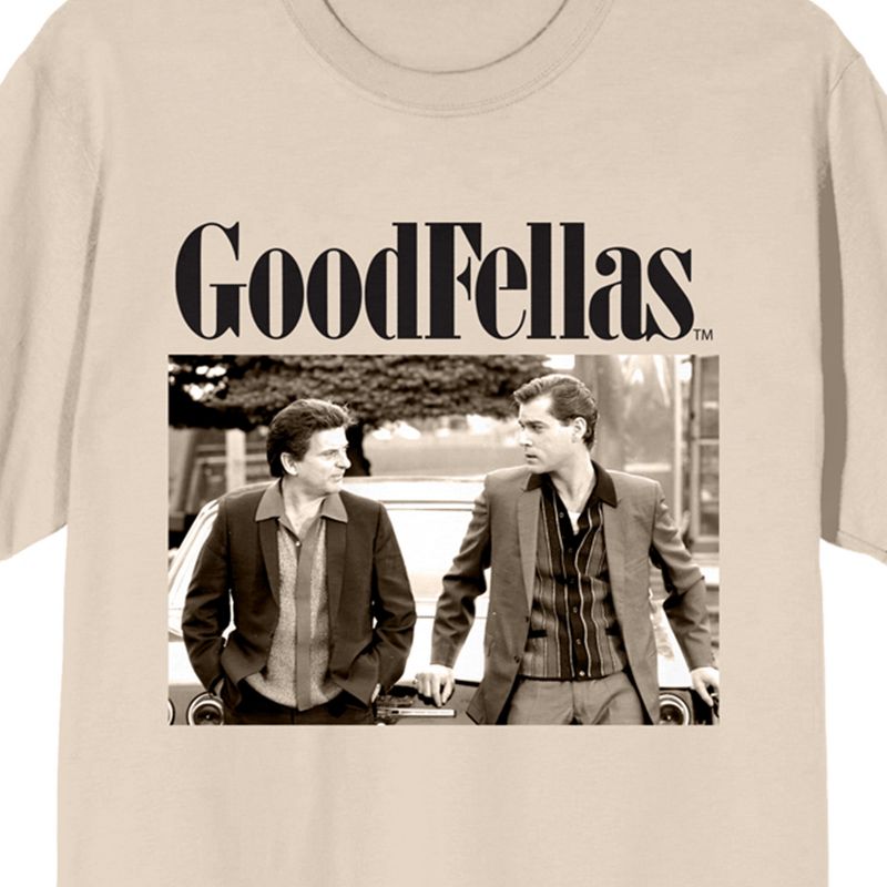 Goodfellas Vintage Style Screenshot and Title Logo Women's Natural Graphic Tee, 2 of 4