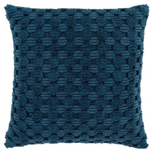 Dotted Chenille Jacquard Pillow Cover - Clearance