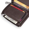 Paaaawaters Wallets for Men Genuine Leather,Slim Zipper Mens Wallet RFID Blocking with Front Pocket - 4 of 4
