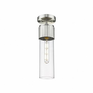 Innovations Lighting Bolivar 1 - Light Flush Mount in  Satin Nickel - 1 of 1
