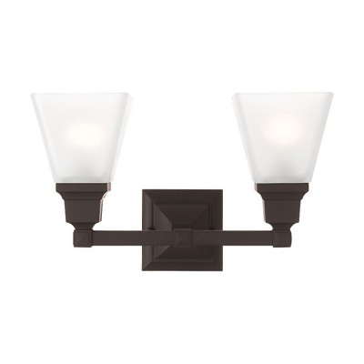 Livex Lighting Mission 2 - Light Vanity in  Bronze