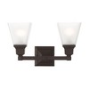 Livex Lighting Mission 2 - Light Vanity in  Bronze - 2 of 4
