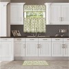 Kate Aurora Versailles Modern Geometric Chain Link Memory Foam Anti Fatigue & Skid Resistant Kitchen Mat - 18" x 30" - 3 of 3