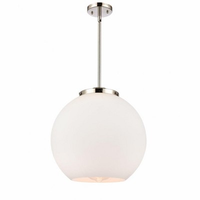 Athens - 1 Light Pendant In Industrial Style-16.38 Inches Tall and 15.75 Inches Wide