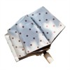 Clotth Polka Dot Sun Umbrella - Foldable, Sun and Rain Dual-Purpose, Retro Black Glue, Polka Dot - 4 of 4