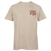 Mens Lone Star Beer Armadillo Riding Front and Back Print T-Shirt - 2 of 4