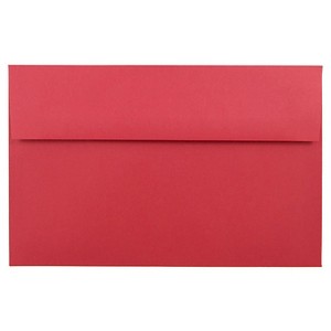 JAM Paper 50pk Brite Hue A10 Envelopes 6" x 9.5" - 1 of 4
