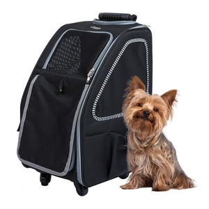 Petique Pet Carrier, Dog Carrier for Small Size Pets, 5-in-1 Ventilated Carrier Bag for Cats & Dogs - 1 of 2