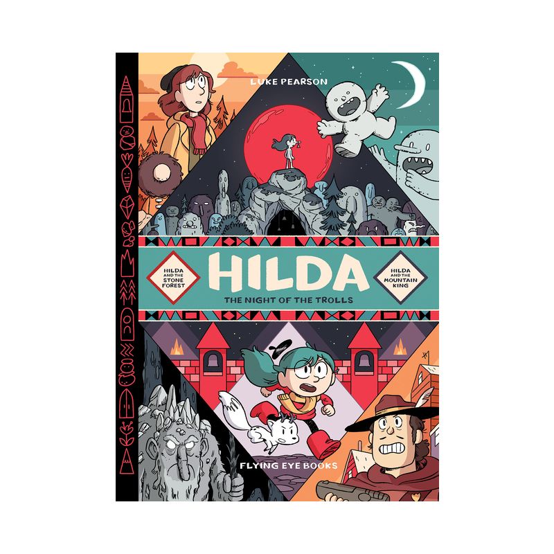 Hilda: Night of the Trolls - (Hildafolk) by  Luke Pearson (Hardcover), 1 of 2
