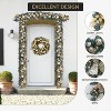 6FT Christmas Wreath with Lights, Pre-assembled Outdoor Christmas Wreath, Christmas Decorations for Fireplace, Stairs, Windows, Home, Apartment - 4 of 4