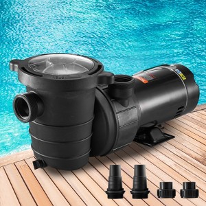 VEVOR Swimming Pool Pump 2.0HP 115V 1500W, Single Speed Pumps for Above Ground Pool, Powerful Pool Pumps, 5400 GPH Max. Flow - 1 of 4