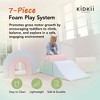 KIDKII Rainbow Play Set 7-Piece Foam Climbing & Motor Skill Play Kit, Pastel Mix - 2 of 4