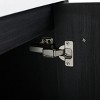 SEVOBAL Bathroom Storage Cabinets Wall Mounted Vanity With Soft Close Doors And Modern Design for Homes, Black, 23.25"*17.94"*17.96" - 4 of 4