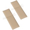 Outsunny Outdoor Lounge Chair Cushion Set of 2, Foldable Patio Chaise Lounge Cushion Set, 76" x 23" - 4 of 4