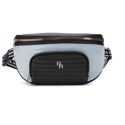 Rampage Women s Biker Sport Fanny Pack With Quilt Detail Target