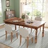 Tribesigns Wood Rectangular Dining Table for 4-6 People - 3 of 4