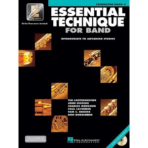 Hal Leonard Essential Technique for Band - Conductor Score (Book 3 with EEi and CD) - 1 of 1