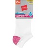 Hanes Comfort Fit Women's No-Show Socks, 6-Pairs - 2 of 4