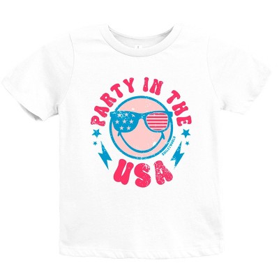 The Juniper Shop SmileyWorld Party In The USA Youth Short Sleeve Tee