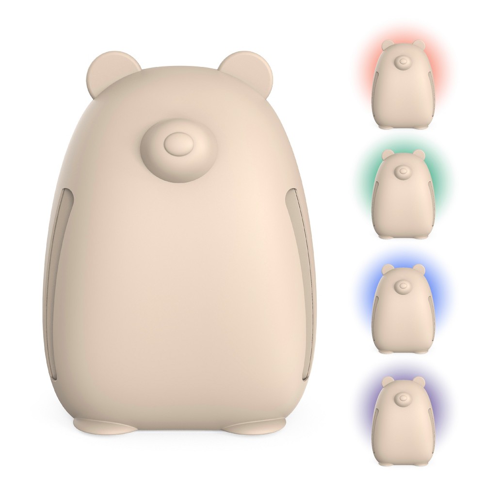 Photos - Dehumidifier Pure Enrichment PureBaby Kids' Bear Air True HEPA Air Purifier - Sweet Oat