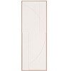 HomeRoots White Geo Brown Shadowbox Wall Art - 4 of 4