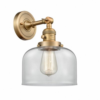Bell - 1 Light Wall Sconce In Industrial Style-12 Inches Tall and 8 Inches Wide
