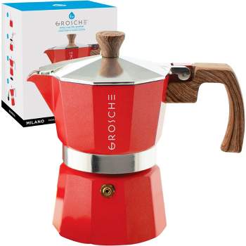 Mr. Coffee Brixia 3-Piece 6 Cup Stove Top Espresso Maker