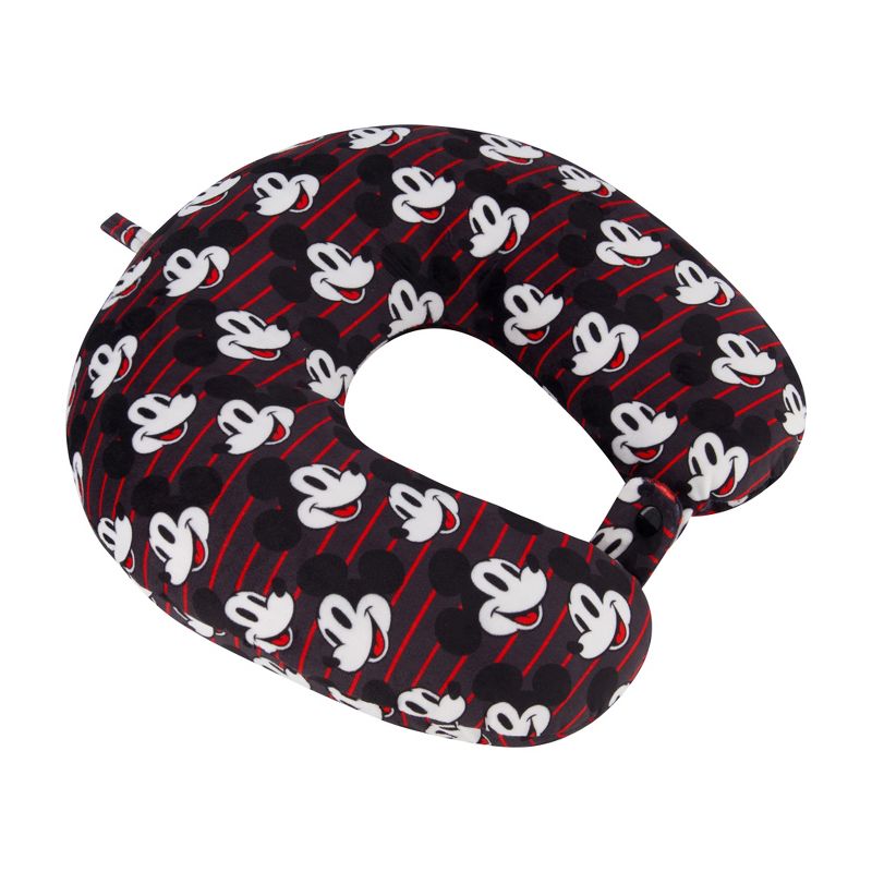 Disney Mickey Mouse Travel Neck Pillow with Snap, 3 of 5