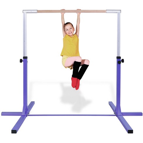 Costway Gymnastic Steel Horizontal Training Bar Junior Home