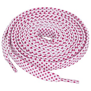 Allegra K Women's Double Layer Polka Dot Flat Hollow Shoelaces 3 Pairs - 1 of 4