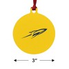 University of Toledo Secondary Aluminum Holiday Christmas Tree Ornament - 3 of 4