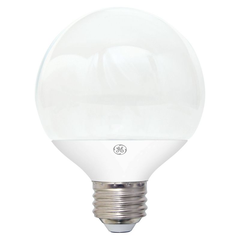 GE LED 40w 2Pk G25 Globe Light Bulb White, 3 of 4