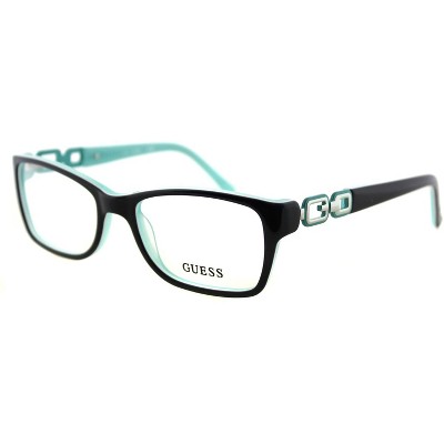 Guess  BLGRN Womens Cat-Eye Eyeglasses Black 52mm