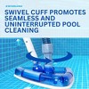 Swimline Hydrotools Pool Spiral Wound Vacuum Hose Accessory for Inground Swimming Pools with Kink-Free Swivel Cuff, 1.25" x 36' - 2 of 4