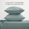 Set Of 2 Solid Pillowcases - Ultra Soft, Easy Care - Becky Cameron - 2 of 4